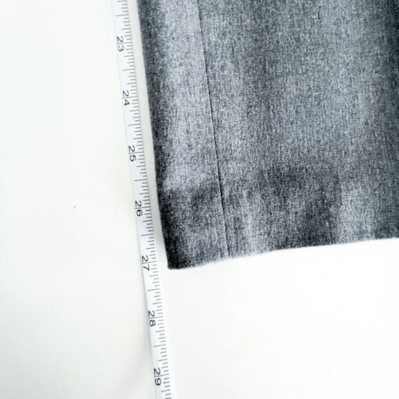 Haggar Womens Pants Trouser Slacks Gray Silver Threads Petite Size 6 - Picture 10 of 10